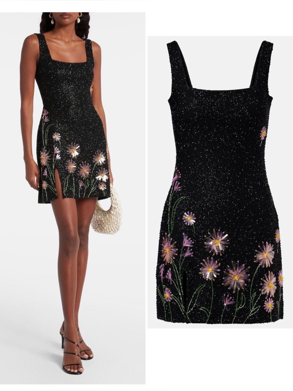 New Staud Le Sable Dahlia Daydream Dress